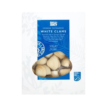 Clams (Frozen / White)